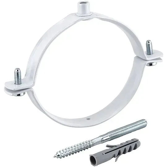 Viessmann Befestigungsschelle weiß, Ø 125 mm, für AZ-System - ZK05946