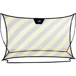 Rückprallnetz 240 x 150cm - Ideal zum Fußballspielen SCHWARZ|GELB No Size