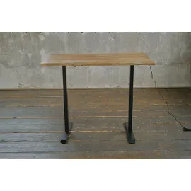 KAWOLA Schreibtisch LORA Akazie massiv / Braun