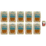 Rummo Pasta Fusilli N.48 Senza Glutine Nudeln Glutenfrei 10x400g+Polpa 400g