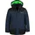 TROLLKIDS Norefjell Jacke - Navy Melange / Bright Green - 92 cm