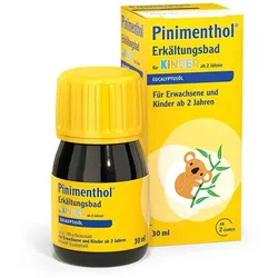 Pinimenthol Erkältungsbad f.Kind ab 2 J.Eucalyptus 30 ml Bad