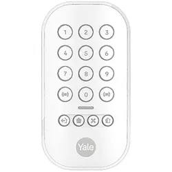 YALE Smart Alarm Keypad - Kabelloses Tastenfeld, Weiß