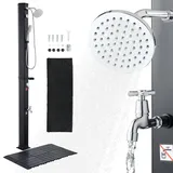 Vevor Solardusche Schwarz 40 L