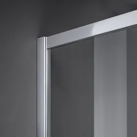 Kermi Liga Gleittür 3-teilig 95 cm mit Festfeld links LIG3L095201AK,