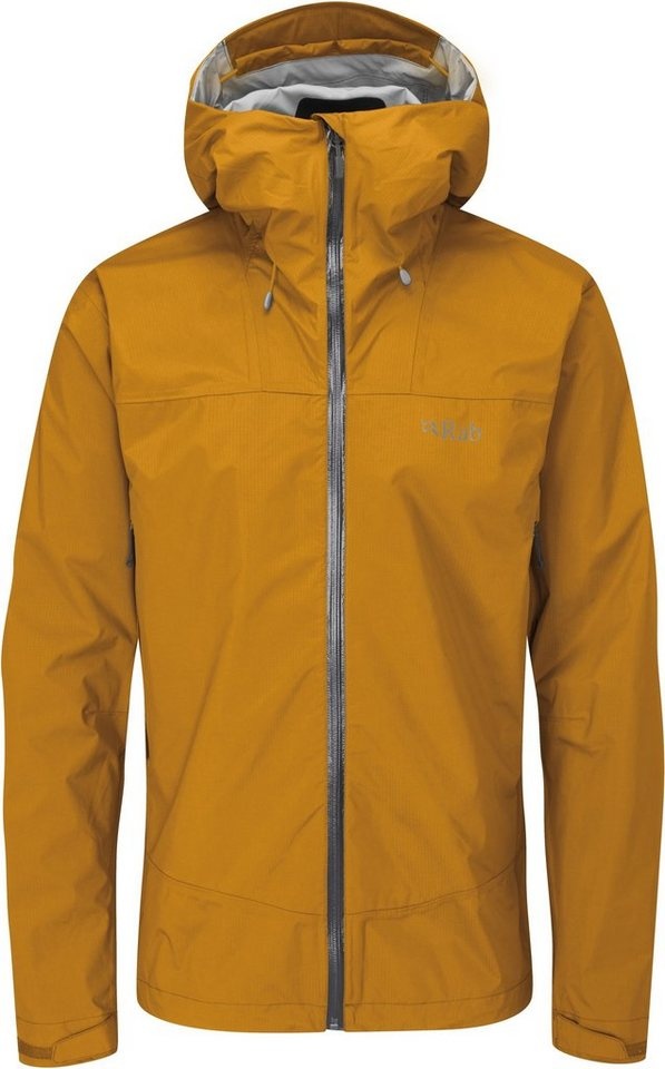 Rab Regenjacke Downpour Plus 2.0 Jacket Men gelb XL