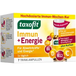 Taxofit Immun+Energie Trinkampullen