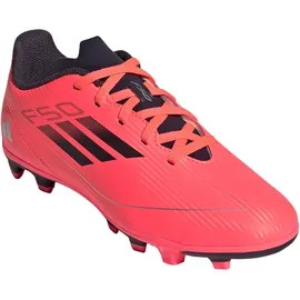 Adidas F50 Club Kids FxG Turbo / Aurora Black / Platinum Metallic 38 2/3