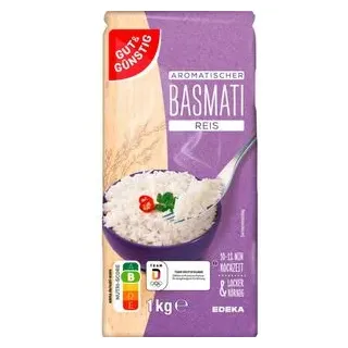 Gut&Günstig Basmati Reis 1,0 kg