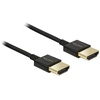 Slim High Speed 4K HDMI Kabel mit Ethernet Stecker/Stecker 2m (84773)