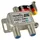 TronicXL 2-fach Sat Splitter DVBC Antennenverteiler Verteiler Weiche Splitter HD TV 4K