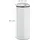 Relaxdays Sensor Mülleimer 50 l Weiß/Schwarz
