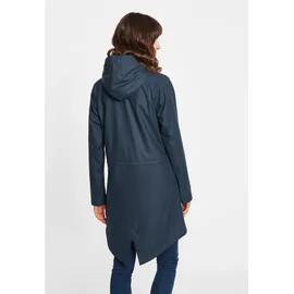 DERBE Damen Regenmantel Friese Traveby Fisher Dunkelblau 42
