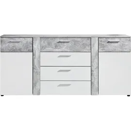Procontour Trenti 180 x 81 x 40 cm grau / weiß