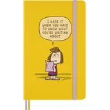 Moleskine Peanuts Patty Notizbuch limitierte Ausgabe, L/A5, liniert, Orange
