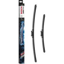 Bandel Automobiltechnik Bosch Aerotwin A555S Front-Scheibenwischer - Set mit 2 Ersatz-Scheibenwischern und vormontiertem Adapter - 2 Wischblätter, 600 mm und 400 mm