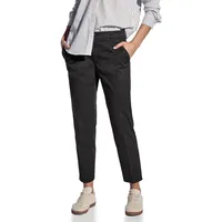 STREET ONE Damen A378680 Softe Twill Chino, Granite Grey,