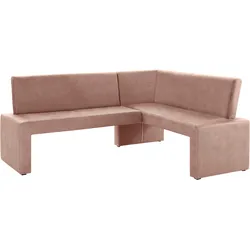Home affaire Eckbank »Barcelona«, In verschiedenen Stoffen und Farben Home affaire Vintage braun