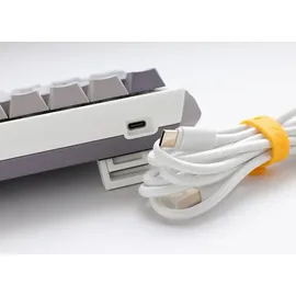 Ducky One 3 Mist Grey Mini Gaming Tastatur RGB, MX SPEED RGB Silver, USB, DE (DKON2161ST-PDEPDMIWHHC2)