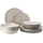 Rosenthal Junto Soft Shell Teller flach und tief grau 18er Set