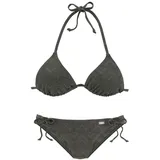 Buffalo Triangel-Bikini Damen oliv Gr.38 Cup A/B