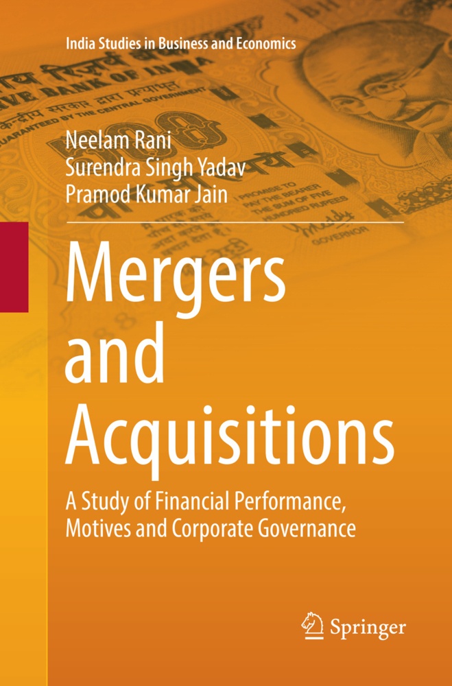 Mergers And Acquisitions - Neelam Rani  Surendra Singh Yadav  Pramod Kumar Jain  Kartoniert (TB)