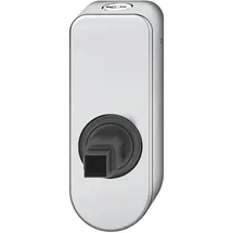 FSB Fenstergriff Adapter-Rosette oval abschließbar, Edelstahl matt