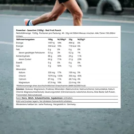 Powerbar Isoactive Red Fruit Punch Pulver 1320 g