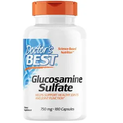 Doctor's Best Glucosamine Sulfate 750 mg (180 Kapseln)