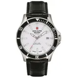 Swiss Alpine Military Uhr Analog Quarz 7022.1532SAM Leder