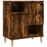 vidaXL Sideboard Räuchereiche 60x35x70 cm Holzwerkstoff