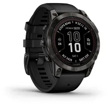 Garmin Fenix 7 Pro Sapphire Solar schwarz/carbongrau