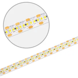 ISOLED LED CRI930 MiniAMP Flexband 12V, 6W, 3000K, 500cm, beidseitig 30cm Kabel mit male-Stecker