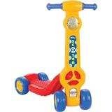 pilsan Kinderroller mit vier Rädern, Mini Scooter für Kinder ab 2 Jahre, gelb