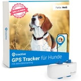 Tractive GPS Tracker für Hunde, schneeweiß (TRNJAWH)