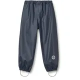 Wheat Stoffhose WHEAT "WHEAT Rainwear Olo Trousers", Mädchen, Gr. 128, Normalgrößen, ink, 55% Polyester, 45% Polyurethan, normal, Hosen Stoffhose