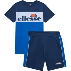 Shirt & Hose ELLESSE, Kinder, Gr. 164 (14), blau (navy), Obermaterial: 100% Baumwolle, KOB Set-Artikel, für Kinder