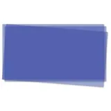 NEU Transparentpapier Extrastark 115g/qm, 50 x 61 cm, 1 Bogen, Dunkelblau