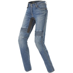 Spidi Furious Pro Damen Motorradjeans, blau, Größe 33