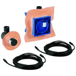Rohbauset F-digital Deluxe 29414, für Dampfgenerator 26828000, mit Rohbauset Dampfauslass, Rohbauset Temperaturfühler, Verlängerungskabel Temperaturfühler, Verlängerungskabel Dampfgenerator