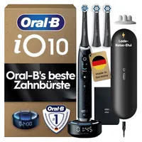 Oral-B iO Series 10 Plus Edition cosmic black + Reiseetui + Aufsteckbürsten 3 St.