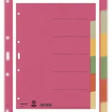 Leitz Register DIN A4 blanko Karton Mehrfarbig 6 St.