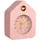 Fisura Mini-Häuschen Wecker rosa