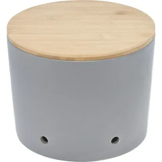 Zwiebeltopf CERA-DESIGN Schiefer grau  aus Keramik MAGU
