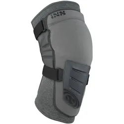 IXS Trigger Knie Protektor Grau Modell Aktion