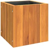 vidaXL Pflanzkübel 25 x 25 x 25 cm Braun