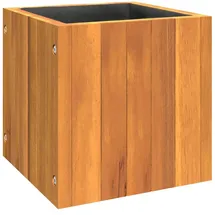 vidaXL Pflanzkübel 25 x 25 x 25 cm Braun