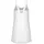 Head Racket Tennis Dress Kleid Weiß 2XL