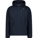 CMP Herren Zip Hoodie Softshell Jacke (Größe 4XL, blau)