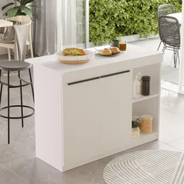 HANAH Home Orlando 60 x 88 x 120 cm weiß